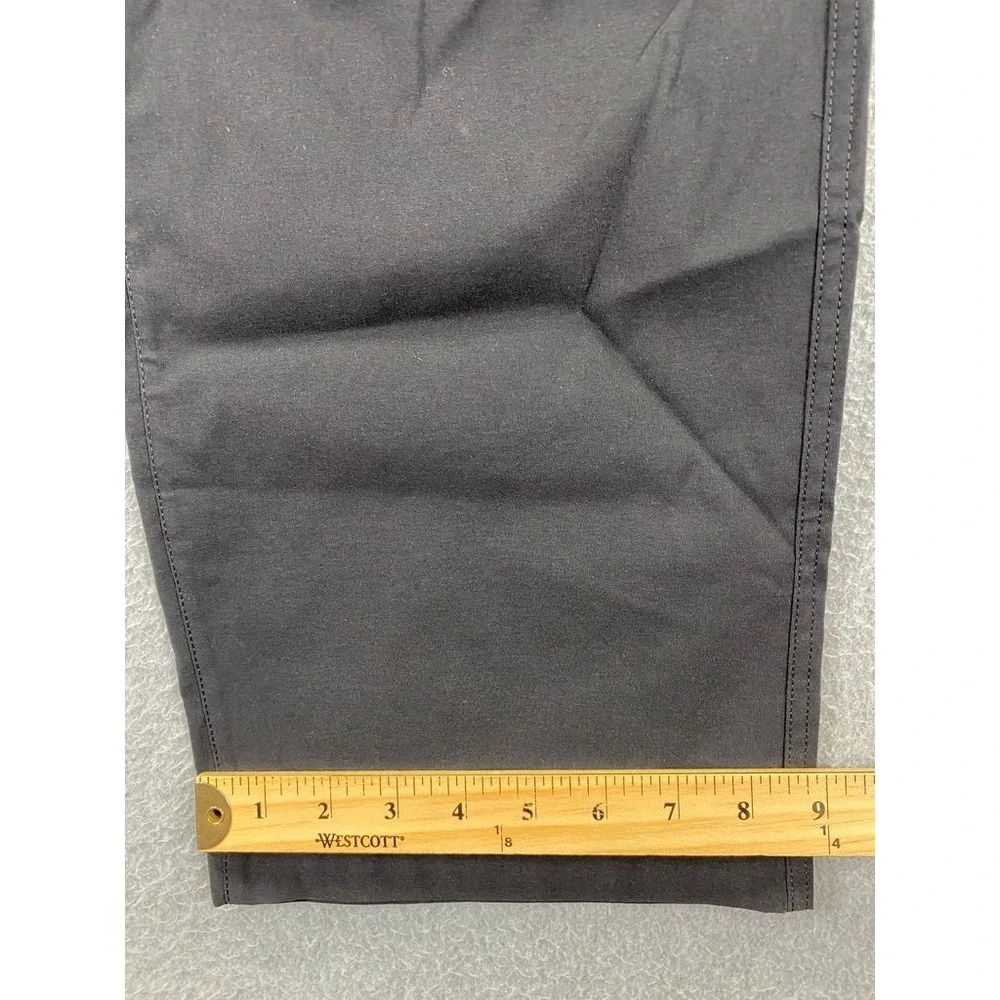 Eddie Bauer Convertible Tech Pant Mens 36x30 Black Hiking Outdoor Stretch Nylon